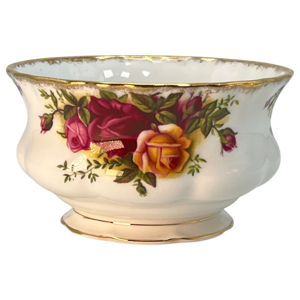 Royal Albert Old Country Roses Large Open Sugar Bowl Bone China 4.5"